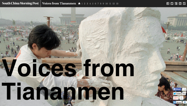Voice from Tiananmen: Eyewitnesses look back to the spring of 1989 